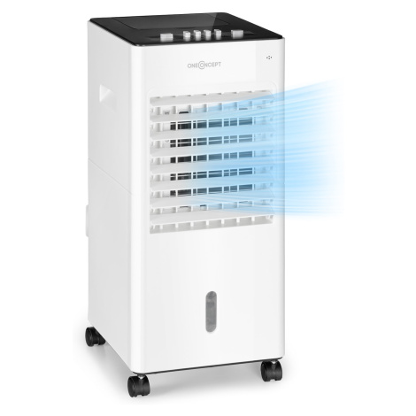 OneConcept Freshboxx, 3 v 1 ochladzovač vzduchu, 65 W, 360 m³/h, 3 úrovne prúdenia vzduchu, biel