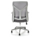 HALMAR Santo kancelárska stolička s podrúčkami sivá