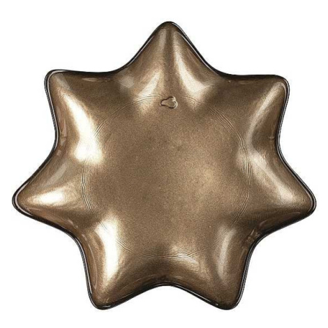 Leonardo CANDELA miska hviezda zlatá 28 cm