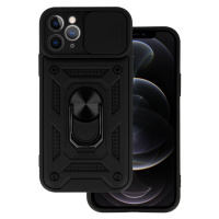 Odolné puzdro na Apple iPhone 14 Camshield Ring Armor čierne