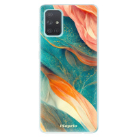 Odolné silikónové puzdro iSaprio - Abstract Marble - Samsung Galaxy A71