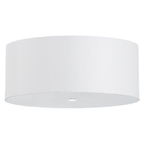 Biele stropné svietidlo so skleneným tienidlom ø 70 cm Volta - Nice Lamps