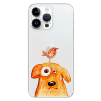 Odolné silikónové puzdro iSaprio - Dog And Bird - iPhone 15 Pro Max