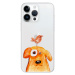 Odolné silikónové puzdro iSaprio - Dog And Bird - iPhone 15 Pro Max