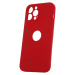Silikónové puzdro na Apple iPhone 14 Plus Granite červené