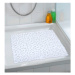 Biela protišmyková kúpeľňová podložka Wenko Paradise, 54 × 54 cm