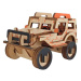 Woodcraft Drevené 3D puzzle Jeep