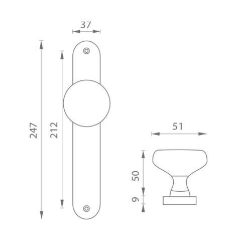 MP - GUĽA ELEGANT ZLL - zlatá lesklá PZ otvor pre vložku 90 mm