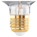 LED žiarovka E27 4W G60 2 000K Vlákno dymové stmievateľné