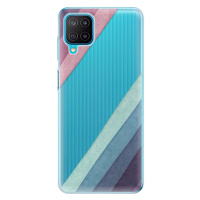 Odolné silikónové puzdro iSaprio - Glitter Stripes 01 - Samsung Galaxy M12