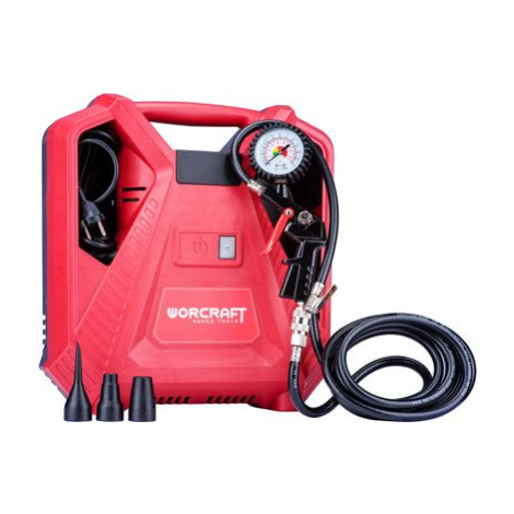 Kompresor Worcraft PAC11-180, 1100 W, bezolejový