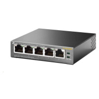 TP-Link TL-SG1005P [Stolný prepínač s 5 gigabitovými portami, 4 porty s PoE]