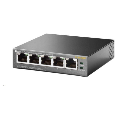 TP-Link TL-SG1005P [Stolný prepínač s 5 gigabitovými portami, 4 porty s PoE]