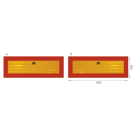 ELIT Reflexné tabule TW-P2 / RR 101-01W-71 (2 ks)