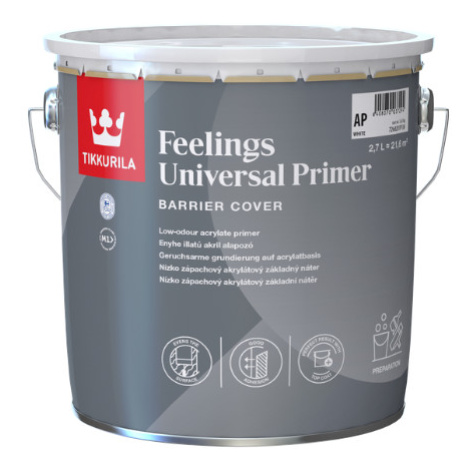 TIKKURILA FEELINGS UNIVERSAL PRIMER - Akrylátový základný náter (zákazkové miešanie) TVT V454 - 