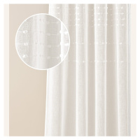 Moderná krémová záclona Marisa so zavesením na pásku 300 x 250 cm