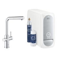 Drezová batéria Grohe Blue Home s vyťahovacou sprškou chróm 31539000