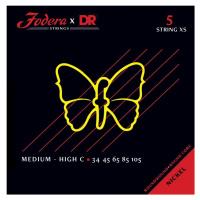 DR Strings Fodera Stainless Steel 5 Medium XS (High C) 34105