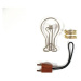 RECENTTOYS Metal Light Bulb