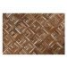Hnedý kožený koberec 160 × 230 cm TEKIR, 202890