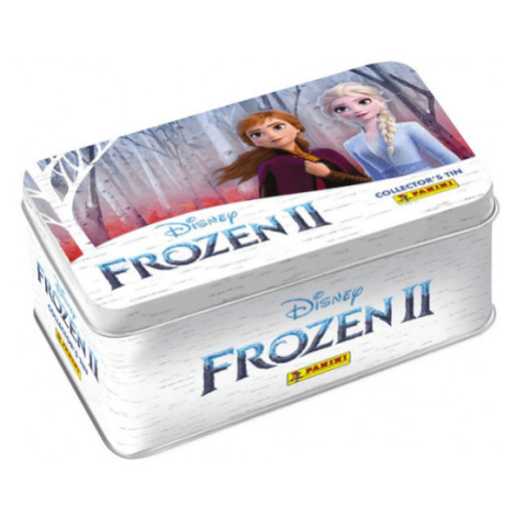 Panini Ľadové kráľovstvo 2 (Frozen 2) - plechová krabička s kartami (hranatá)