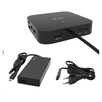 i-tec USB-C HDMI DP Docking Station, Power Delivery 65 W + Universal Charger 77 W