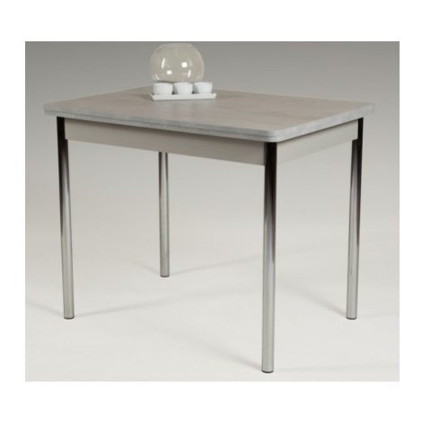 Jedálenský stôl Hamburg 110x70 cm, sivý betón% Asko