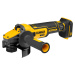 DEWALT 18V XR FLEXVOLT 125 mm Aku uhlová brúska ADVANTAGE, 1x 6,0 Ah FLEXVOLT DCG409T1-QW