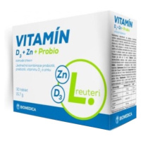 BIOMEDICA Vitamín D3 + Zn + Probio 30 tabliet