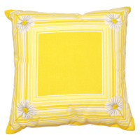 Forbyt, Vankúš, Margaréta, žltý, 40 x 40 cm vankúš (návlek + vnútro)