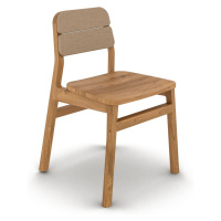 Jedálenská stolička z dubového dreva v prírodnej farbe v súprave 2 ks Twig – The Beds