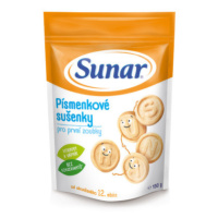 SUNAR Detské sušienky písmenkové 150 g