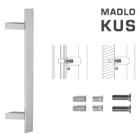 FT - MADLO kód 841Z 40x10 mm SP ks NEM - nerez matná (F60) 210 mm 40x10 mm