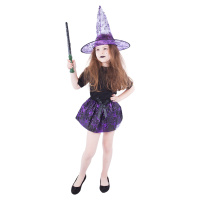 Detská sukňa pavučina s klobúkom, Čarodejnice / Halloween
