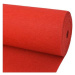 Výstavný koberec hladký 1,6 × 12 m červený