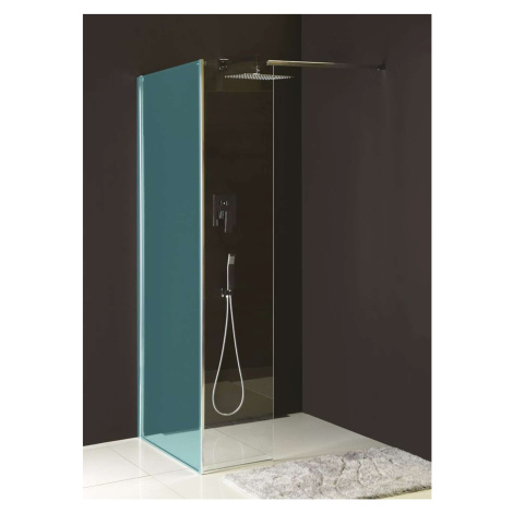 Polysan Modular Shower - Pevný panel MS2, 40 cm, ľavý, k inštalácii na sprchovou stenu modulu MS