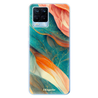 Odolné silikónové puzdro iSaprio - Abstract Marble - Realme 8 / 8 Pro