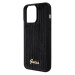 Guess Sequin Script Logo Zadný Kryt pre iPhone 15 Pro Black