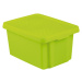 Box Curver® ESSENTIALS 16L, s vekom, zelený, 39x30x21 cm