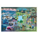 Puzzle 1000 dielikov - Disney mapa 101 dalmatíncov