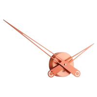Dizajnové nástenné hodiny Future Time FT9650CO Hands copper 60cm