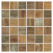 Mozaika Rako Rush medená 30x30 cm mat / lesk WDM05519.1
