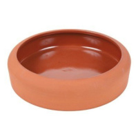 Trixie Bowl with rounded rim, ceramic, 500 ml/ř 17 cm, terracotta