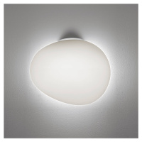 Foscarini Gregg grande semi 2 nástenná lampa biela