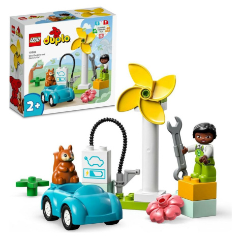 LEGO® DUPLO® 10985 Veterná turbína a elektromobil