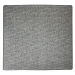 Kusový koberec Alassio hnědý čtverec - 180x180 cm Vopi koberce