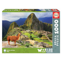 Educa puzzle Machu Picchu 1000 dielov a fix lepidlo 17999
