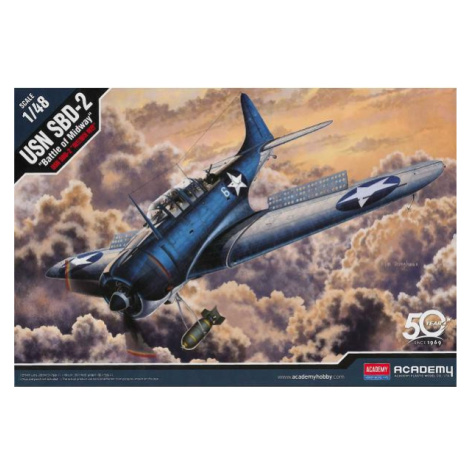 Model Kit letadlo 12335 - USN SBD-2 