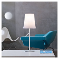 Foscarini Birdie grande LED stolová lampa biela stmavená