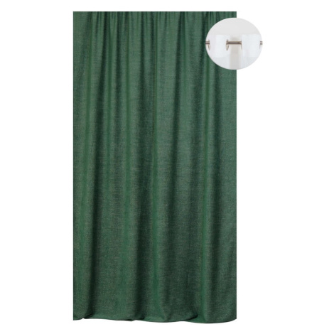 Zelený záves 140x260 cm Brooke - Mendola Fabrics